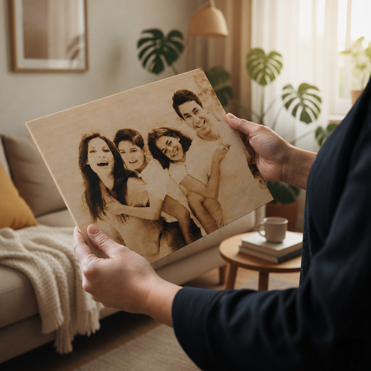 PyroPortret™ – Jouw dierbaarste herinnering, vereeuwigd als een luxe fotoportret op hout